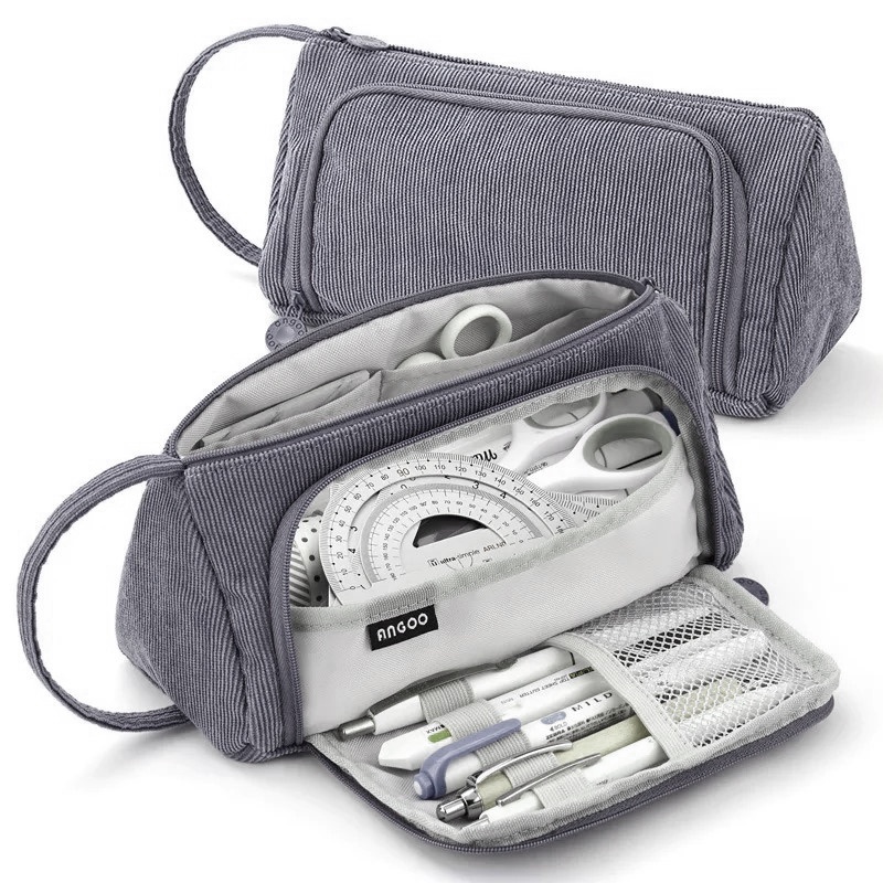 

Dusgrip/Tempat Pensil Bentuk Tas Kain - Toddi Tempat Pensil Pencil Case Pouch Stationery - KV23