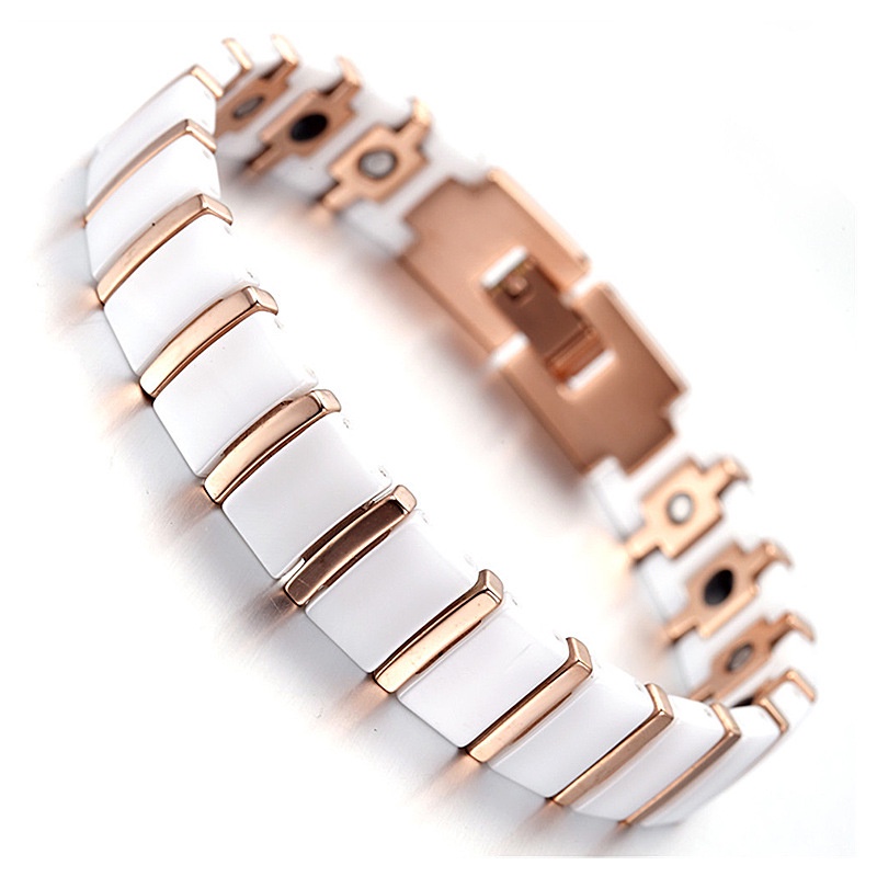 2024 Gelang Magnetik Perawatan Kesehatan Produk Asli Model Baru Gelang Tangan Stainless Steel Pria G