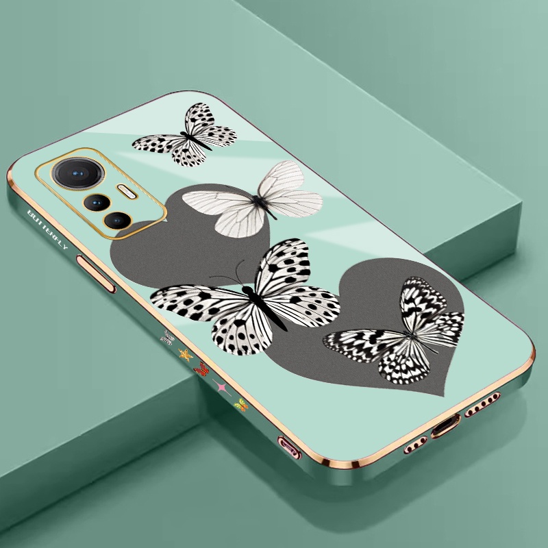 Casing 6D Plating Soft Case hp For Xiaomi 12 Lite 12T Pro case 13 Pro case 12Lite 12TPro 13Pro For X