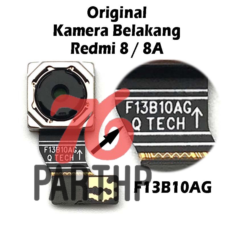 Kamera Belakang Xiaomi Redmi 8 / Redmi 8A ( seri kamera F13B10AG ) 12MP - Big Back Rear Camera Besar