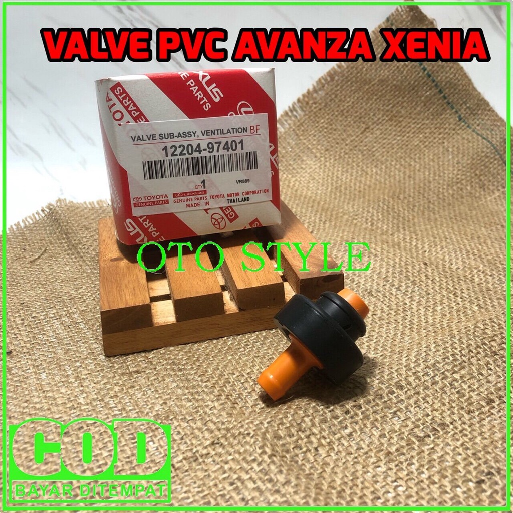 VALVE PVC AVANZA + KARET SWITCH PVC