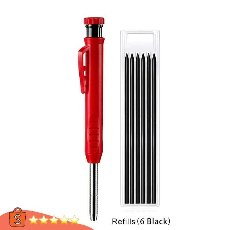 

Pensil Tukang Solid Carpenter Penanda Lubang with Refill