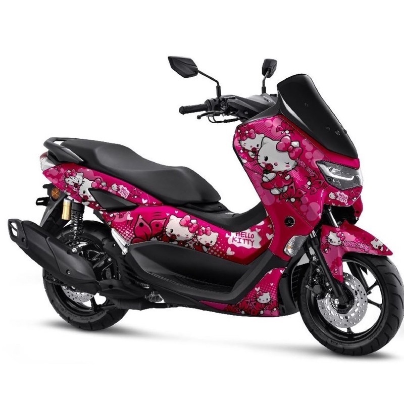 decal nmax 2020-2021 sticker nmax hello kitty nmax full body
