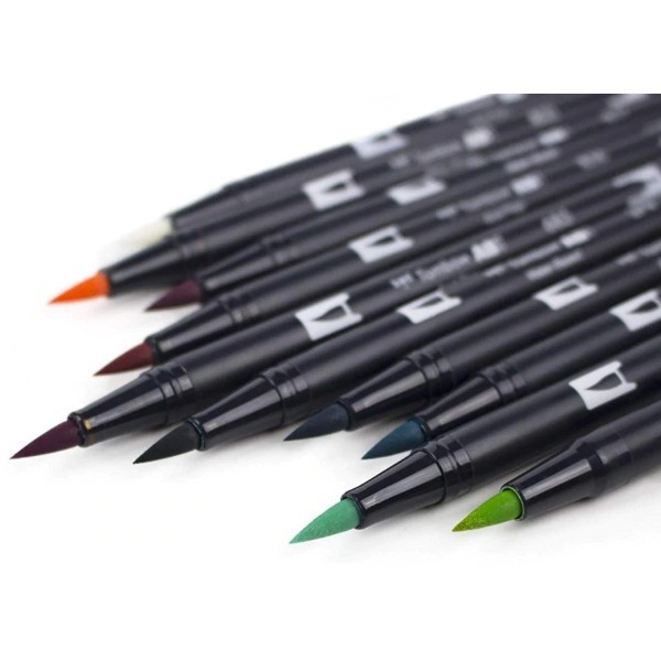 

RB Tombow ABT Dual Brush Pen YELLOW SERIES Lettering Kaligrafi Brushpen Myarts
