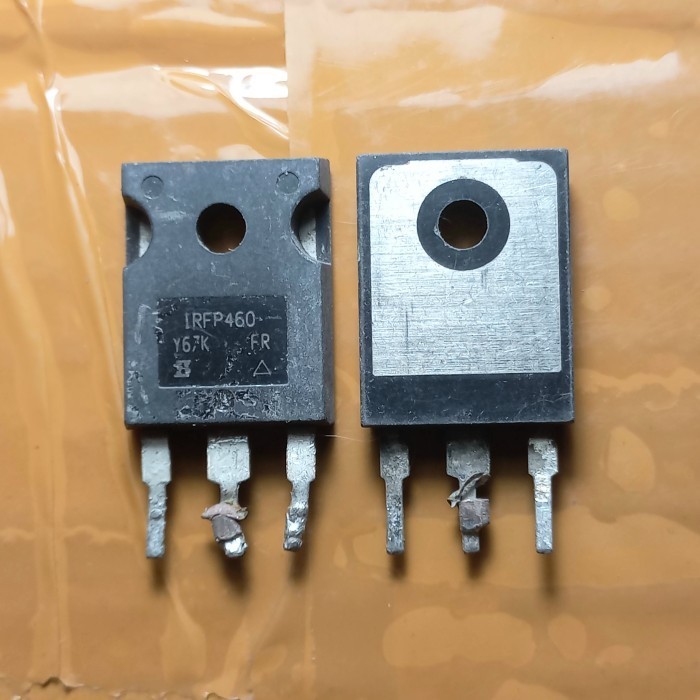 Mosfet FET IRFP460 original IRFP 460 IRF460 Transistor TR cabutan ori asli