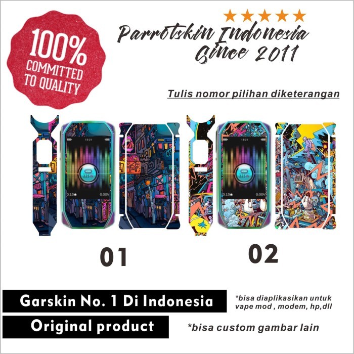 

Garskin skin Smoant Naboo japan hypebeast sticker bisa custom
