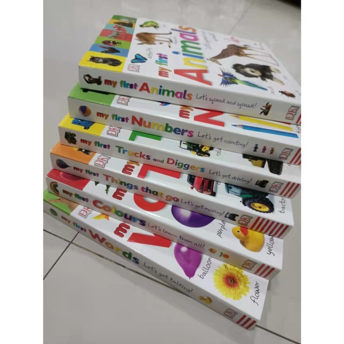 My first set book animal trucuk my first colours my first words - Numbers