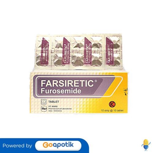 Farsiretic 40 Mg Strip 10 Tablet