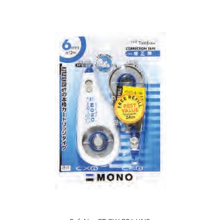 

CORRECTION TAPE TOMBOW CT-CX6CR6