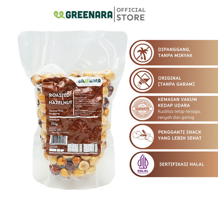 

READY STOCK!!! Kacang Hazel Panggang 250gr / Roasted Natural Hazelnut