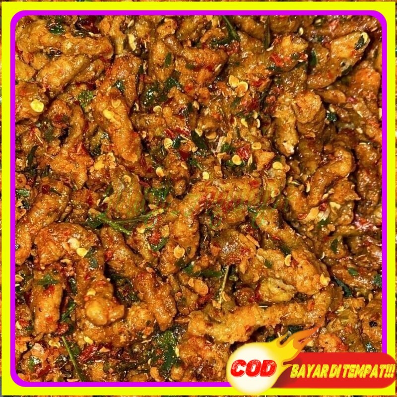 

TERMURAH!! KERIPIK USUS AYAM 1KG original gurih enak