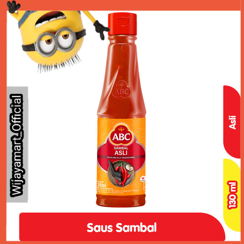 

ABC Sambal Asli Botol 130 ml