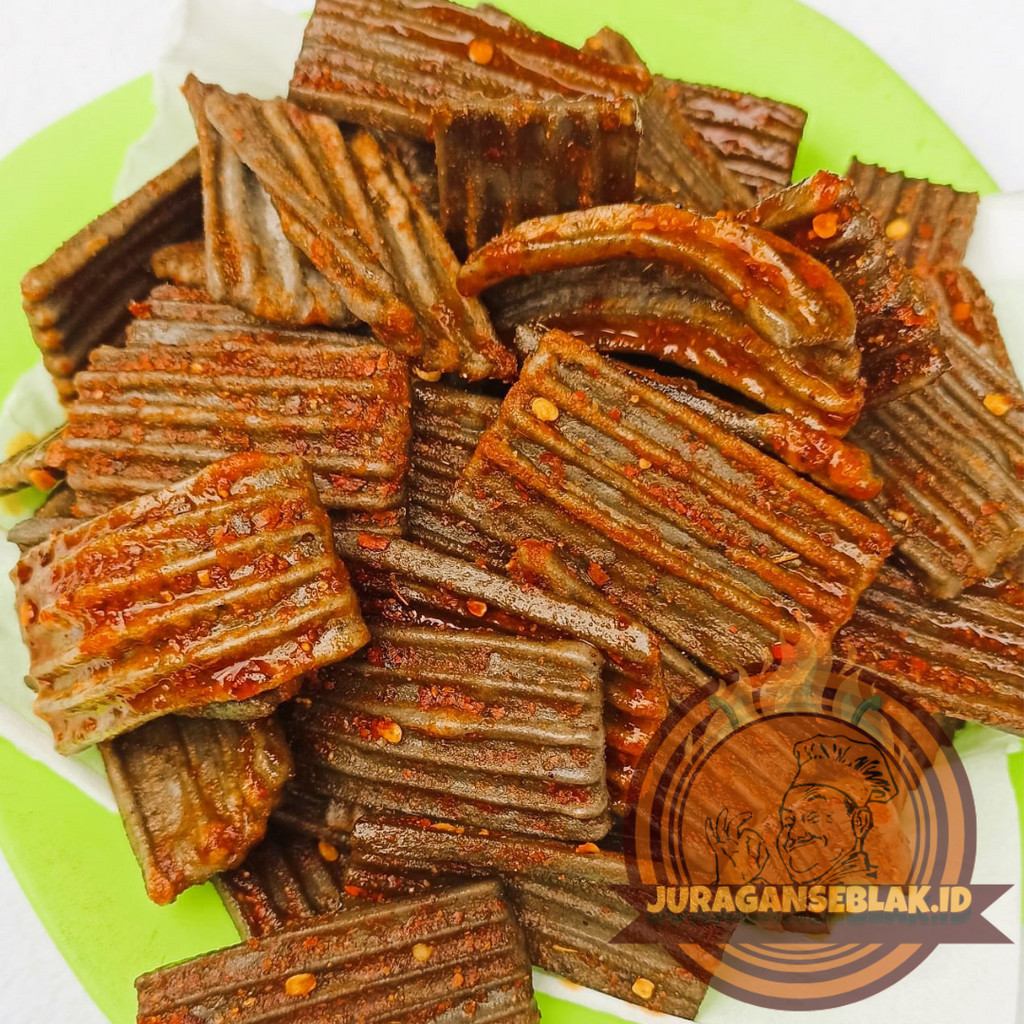 

KERUPUK JENGKOL PEDAS DAUN JERUK 1KG