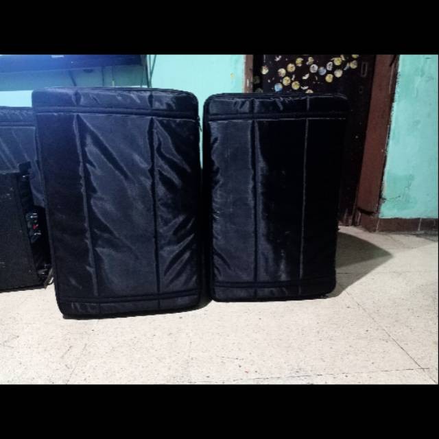 Soft case speaker aktif 15 inchi softcase speaker bungkus speaker sarung speaker