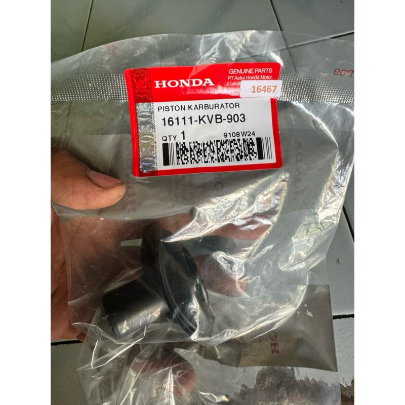 Karet vakum karburator vario 110 karbu, vario 110 techno karbu kode 16111-KVB-903 original AHM Honda
