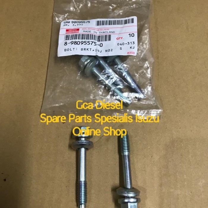 Best Seller Part Baut bracket dudukan nozzle nosel dmax 4JJ 4JK mux Baru