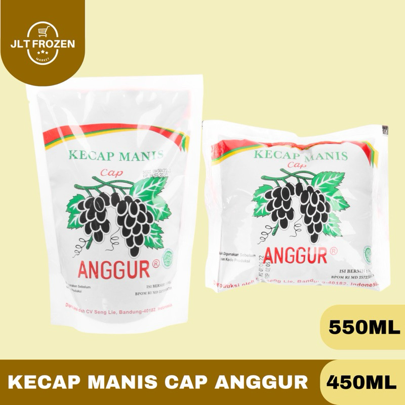 

Kecap Manis Cap Anggur / Senglie Kecap Kental / Kecap Tulen Asli - 450ml / 550ml