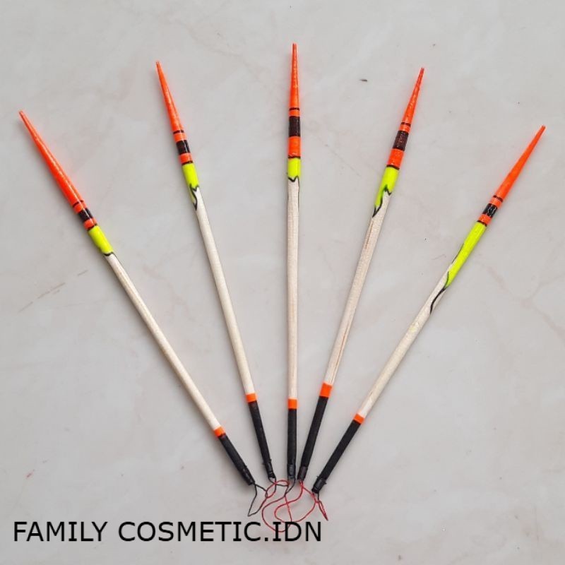 Pelampung pancing jarum motif 8cm 12cm