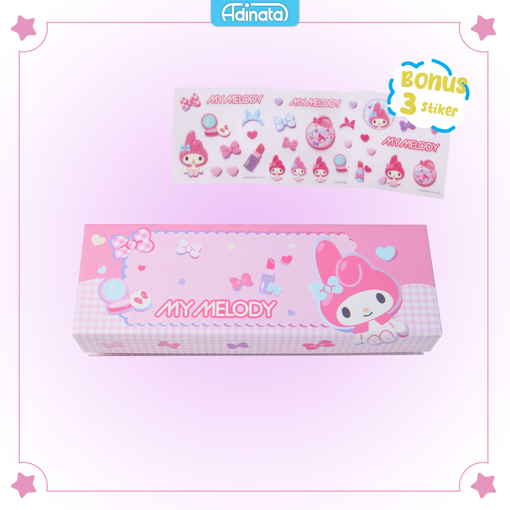 

My Melody Paper Pen Case 2513-1602 - Adinata / Tempat Pensil / DIY