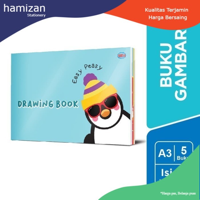 

SIDU Sinar Dunia Drawing Book Buku Gambar (A3) DB 10 A3 Murah