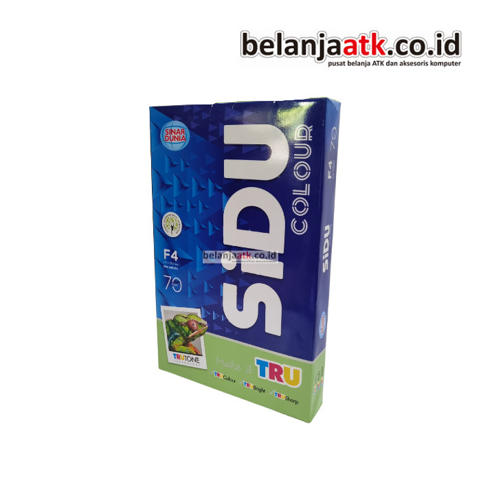 Kertas HVS Warna Sidu F4 70 Gram