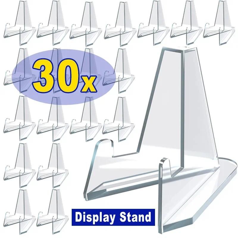 

Clear Acrylic Coin Display Stand Holders idol Photo Holder Stands Easel Card Commemorative Challenge Capsule Medal Support Rack