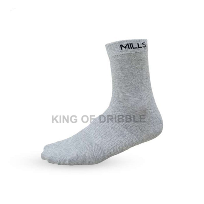 PROMO TERLARIS _[Best Quality] Kaos Kaki Mills Short Socks A1 2007 Original BNWT - Grey, M