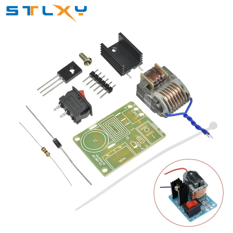 15KV High Frequency Transformer DC High Voltage Arc Ignition Generator Inverter Boost Coil Module St