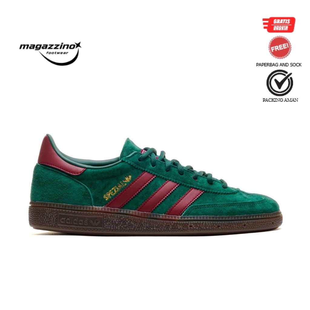 adidas  Handball Spezial Green Burgundy Gum