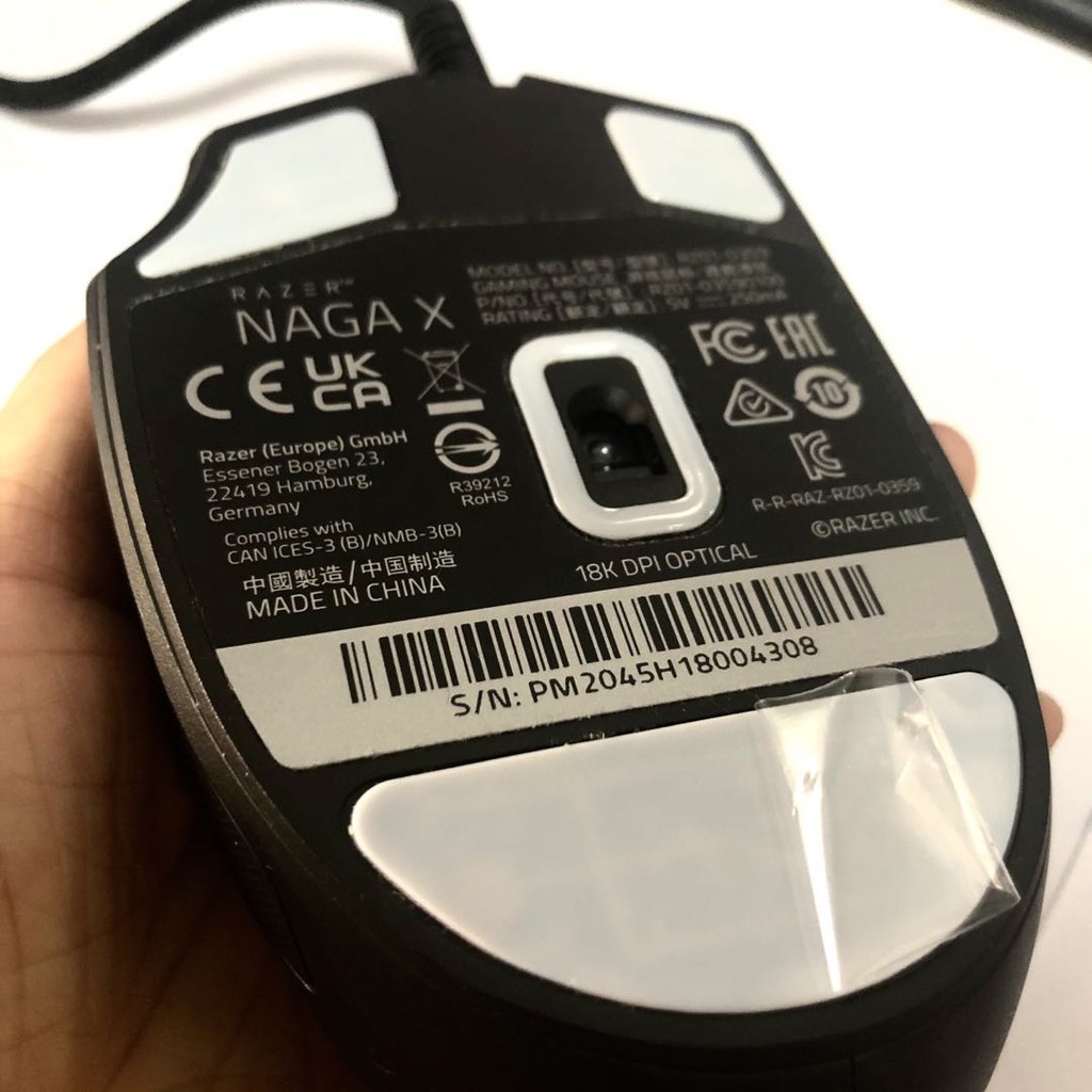 

Pack of 2 Mouse feet legs skates for Razer naga x / naga pro wireless gaiming mouse DeathAdder V2 X HyperSpeed Deathadder v2