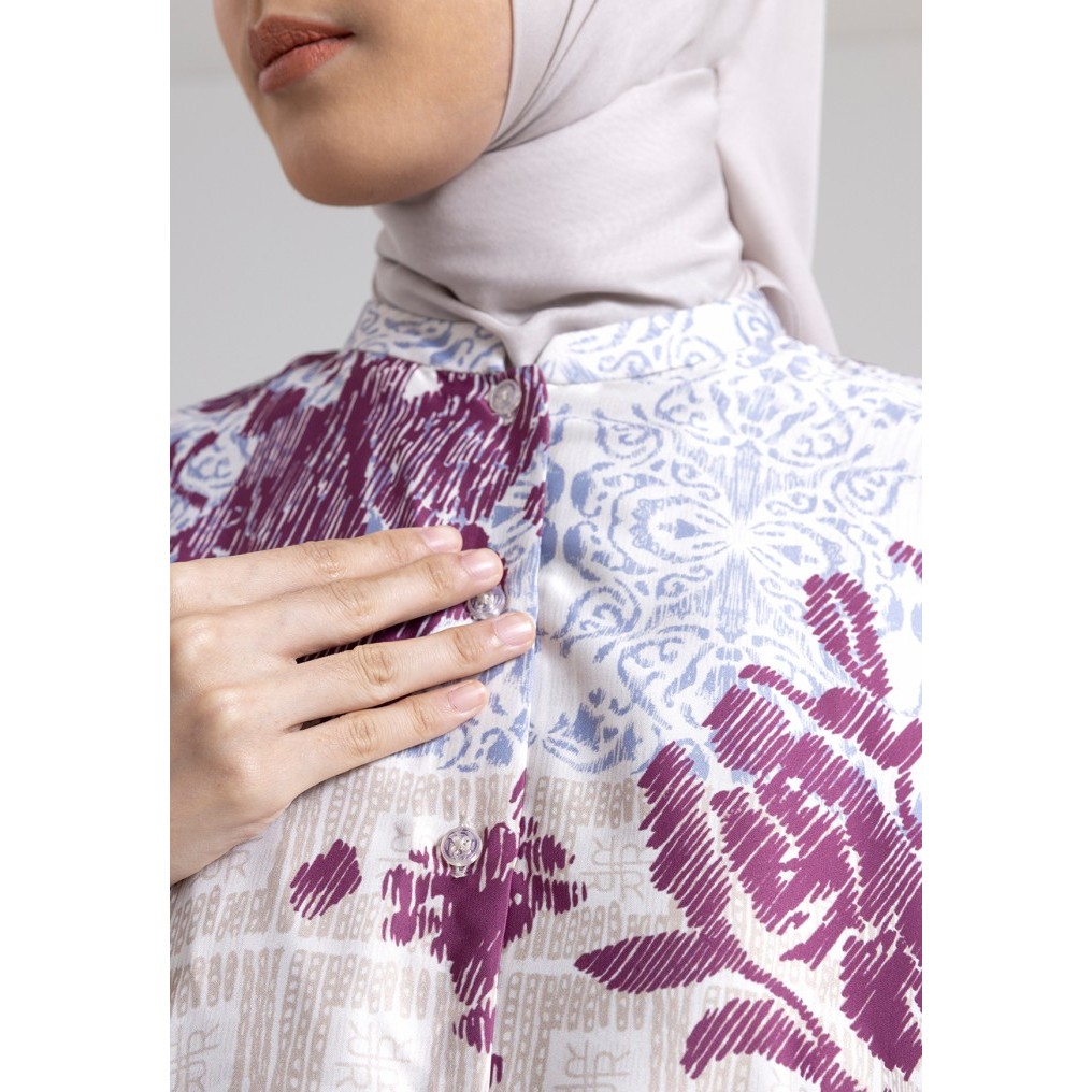 NEW -Dress - Ceko Lagosi Shirt Dress - RiaMiranda - Maroon, L-XL