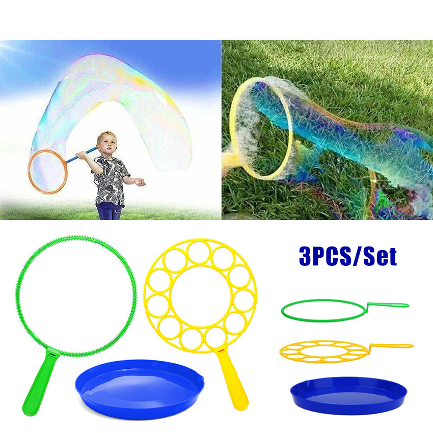 Alat Pembuat Gelembung Sabun Rainbow Ukuran Besar Alat Pembuat Gelembung Bubble Balon Air Sabun /