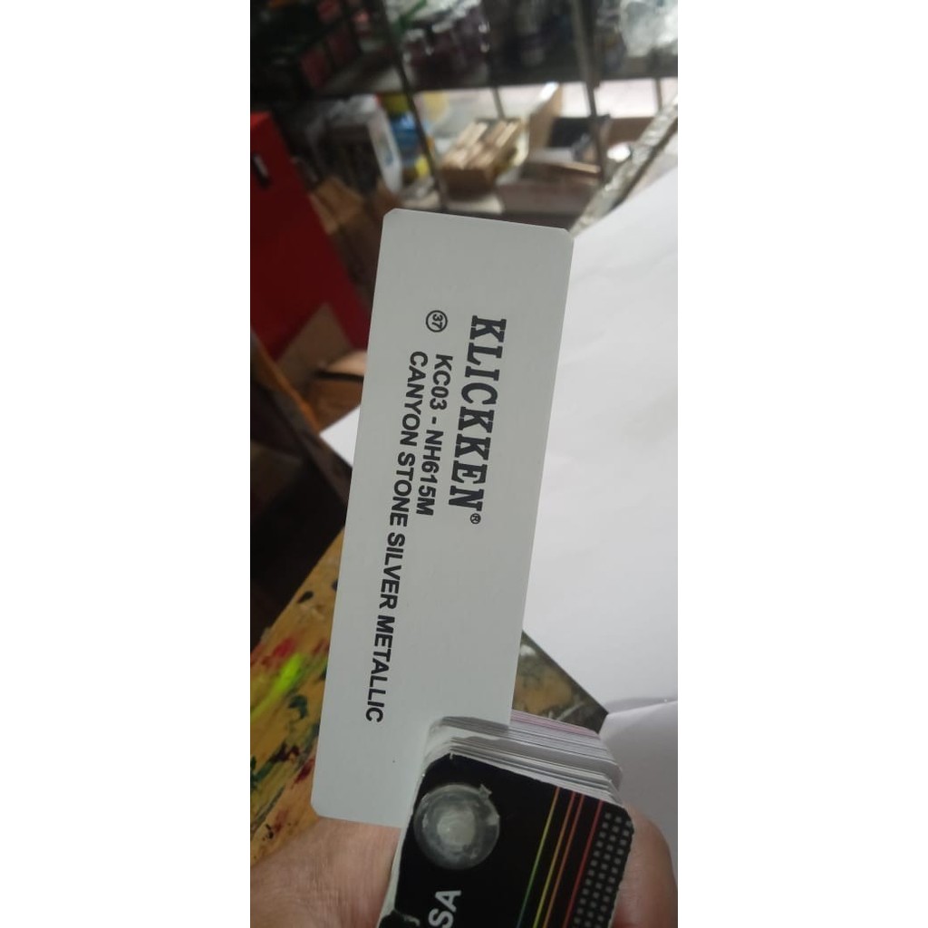 Cat Duco Metallic KLICKKEN METALLIC - KC NH615M CANYON STONE SILVER - 1 KG