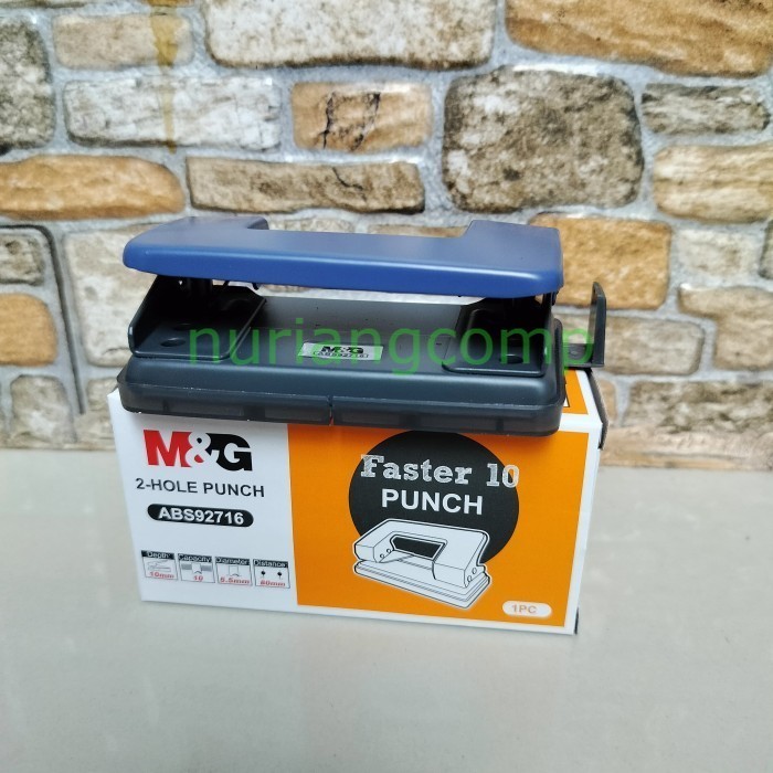 

M&G hole punch ABS92716 / pembolong kertas / faster 10 punch