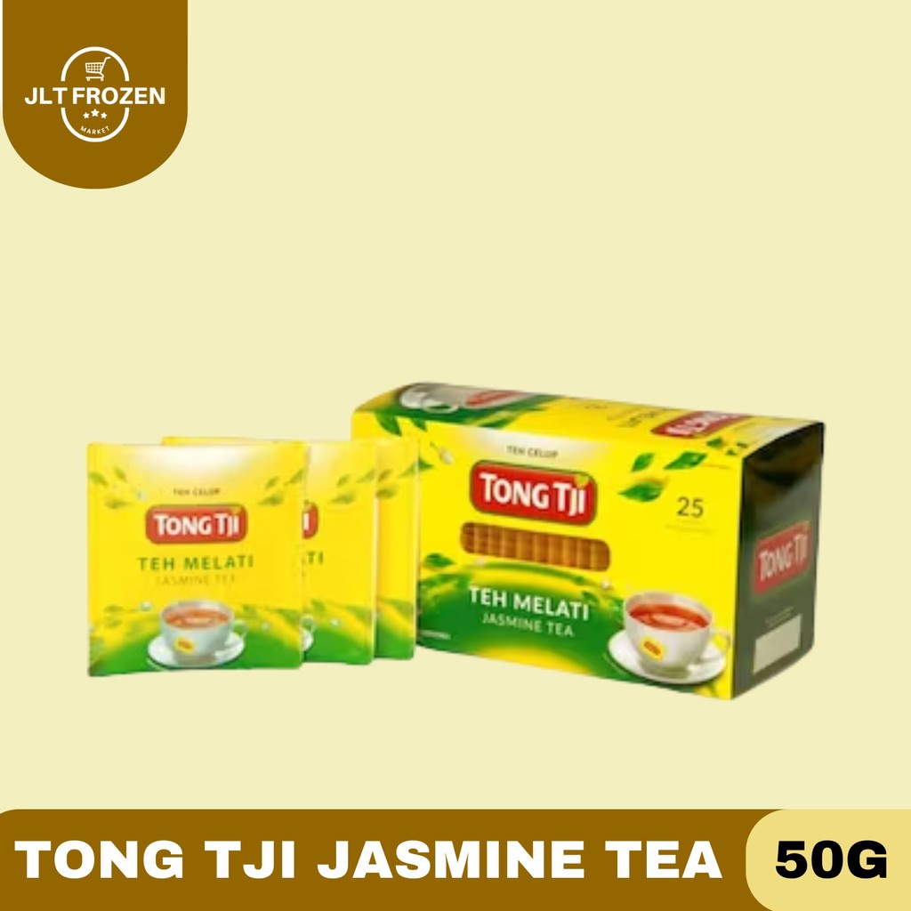 

Tong Tji Jasmine Tea / Teh Melati / Teh Celup Dengan Amplop 50g isi 25 Bag