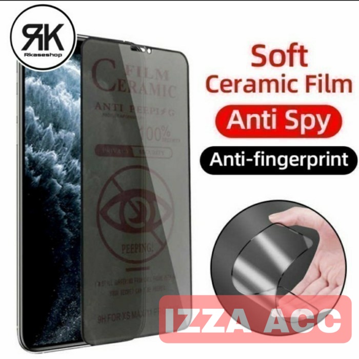 TG CERAMIC SPY MATTE ANTI GLARE REALME 11 4G REALME 8 8 PRO 4G REALME 8 5G