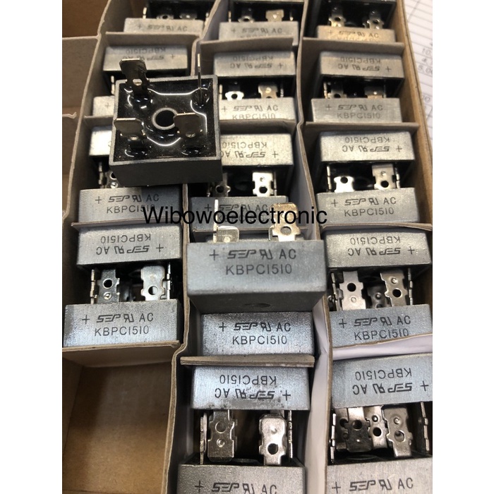 Dioda 15A diode 15a kiprok kbpc 1510 diode bridge - KBPC 1504 WB27