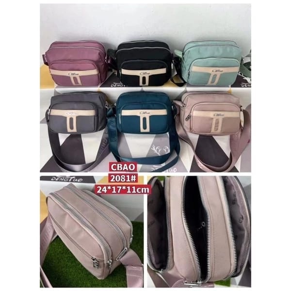 Tas Selempang Wanita Chibao CB 2081 Kanvas
