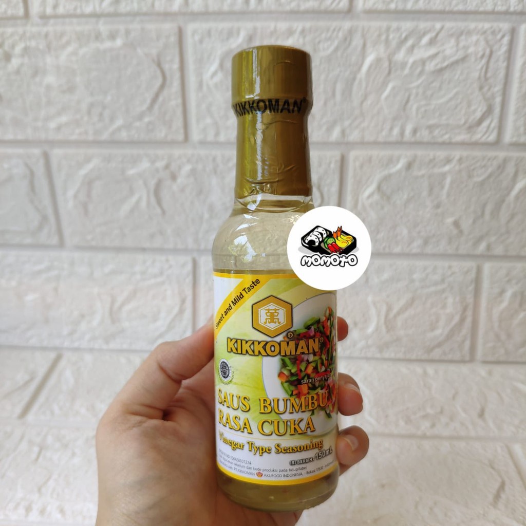 

Kikkoman 150 ml Vinegar Seasoning Sauce Bumbu Cuka HALAL