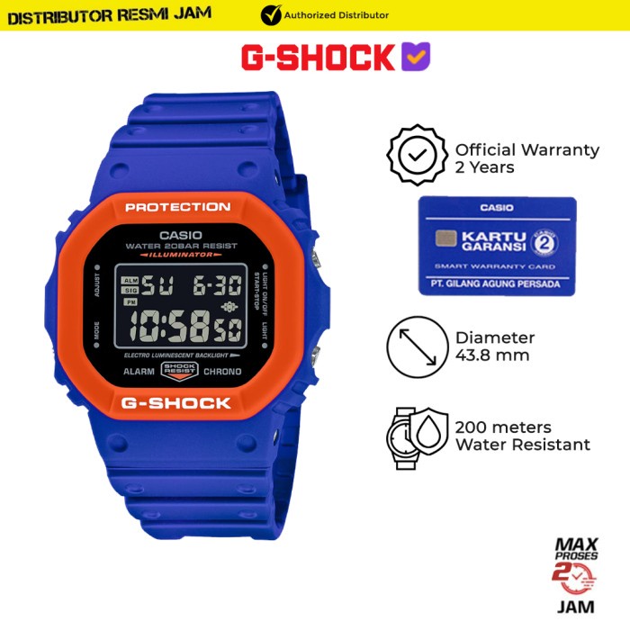 GShock DW-5610SC-2DR DW-5610 DW5610SC DW5610 Garansi Resmi 2 Tahun