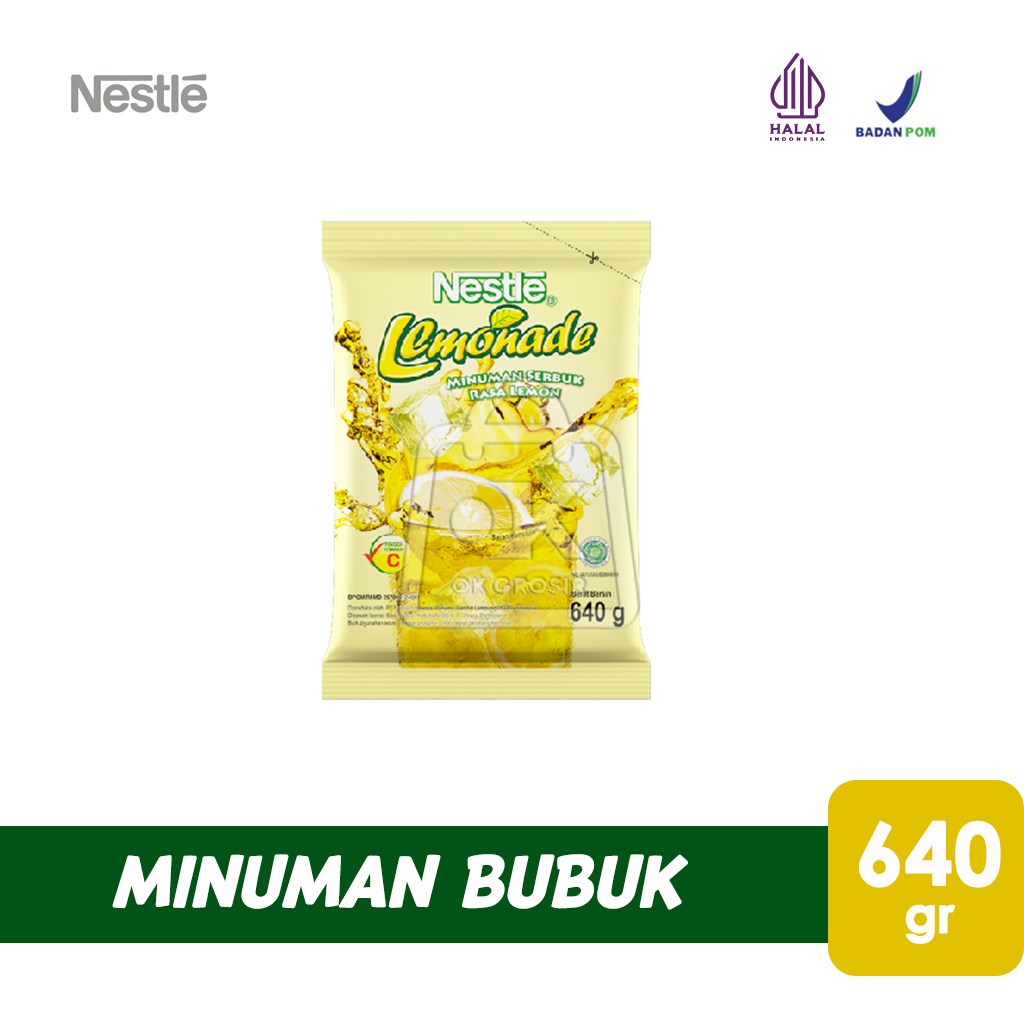 

Nestle Lemonade Original Minuman Bubuk Lemon (640 gr)