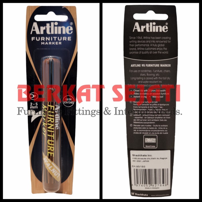 

[New] Spidol Hpl / Pewarna Tepi Pinggiran Hpl & Edging Marker ( WALNUT )