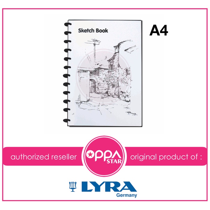 

[New] Lyra SketchBook A4 / Sketch Book Binder A4 Termurah