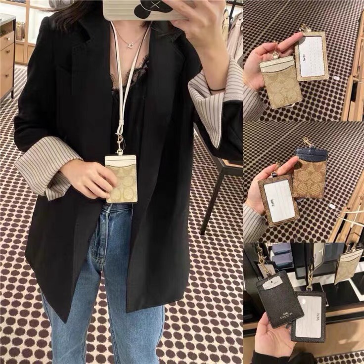 

Promo Coach Card Holder ID Lanyard Name Tag 64 Styles