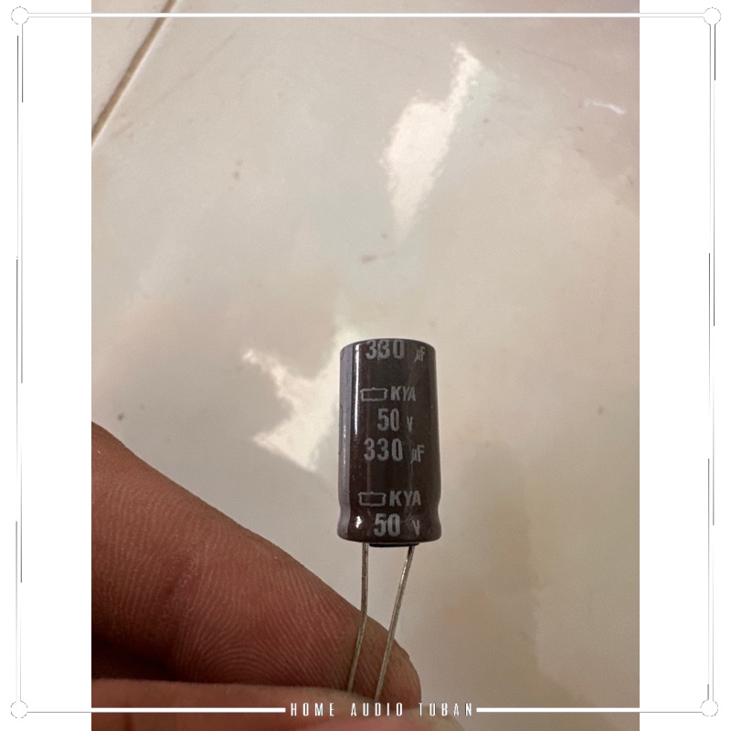 Capasitor Elco 330uf 50V Original