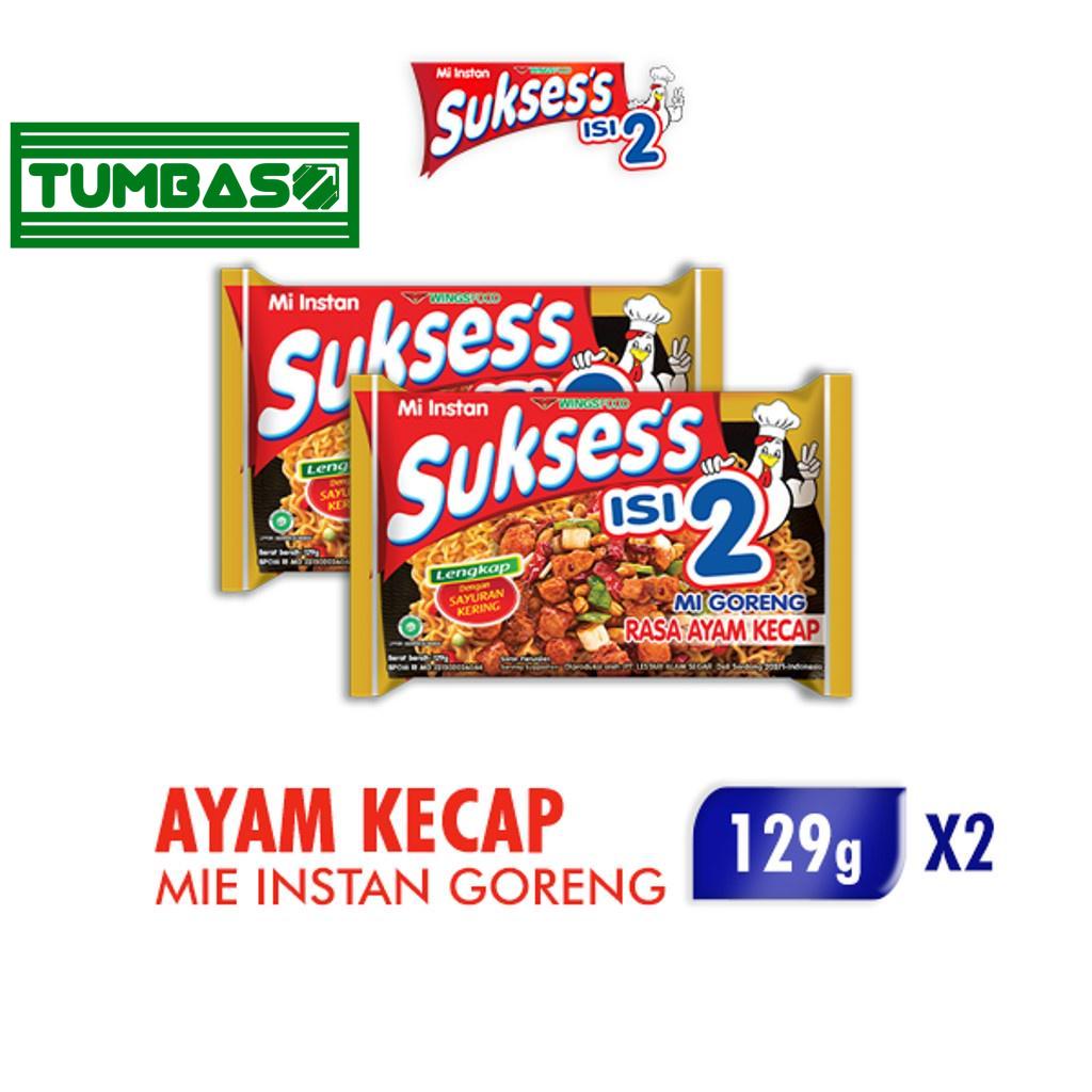 

Tumbaso Mie Suksess Instan Goreng Ayam Kecap 2 x 129 gr