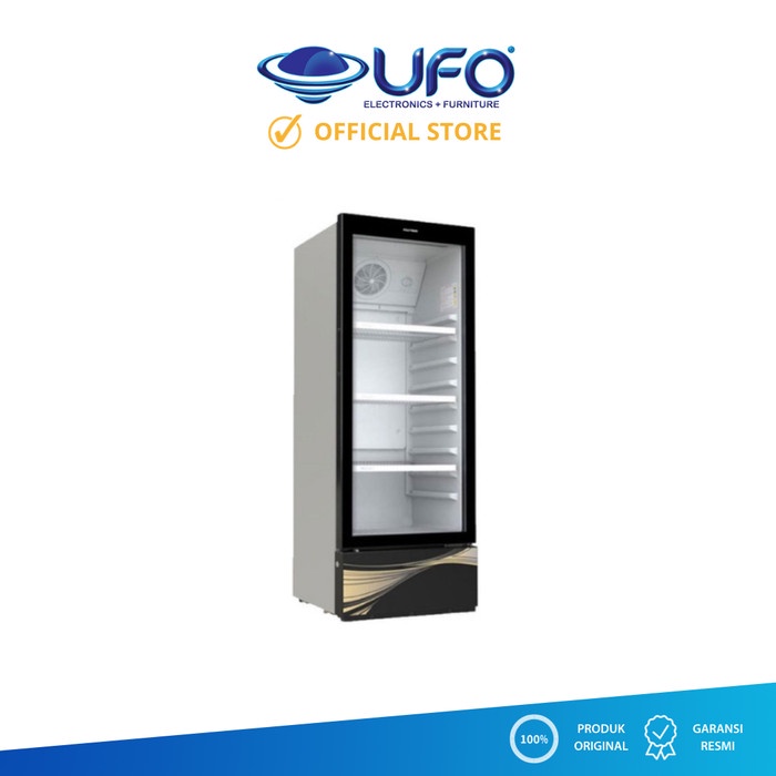 Polytron Kulkas Showcase 1 Pintu Display Cooler 140L SCN147