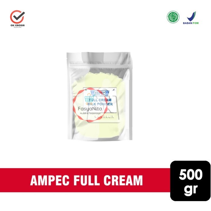 

Susu Bubuk Premix Full Cream Ampec (500 gr) - FasyAnita Mart Denpasar