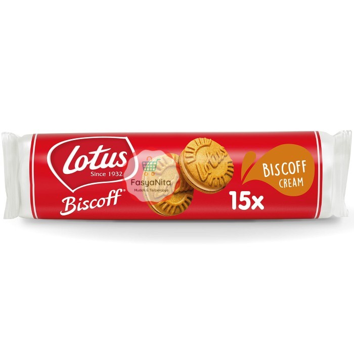 

Biskuit Karamel Lotus Biscoff Sandwich Cookies Roll Bulat (150 gr) - BiscofCream Rol - FasyAnita Mart Denpasar