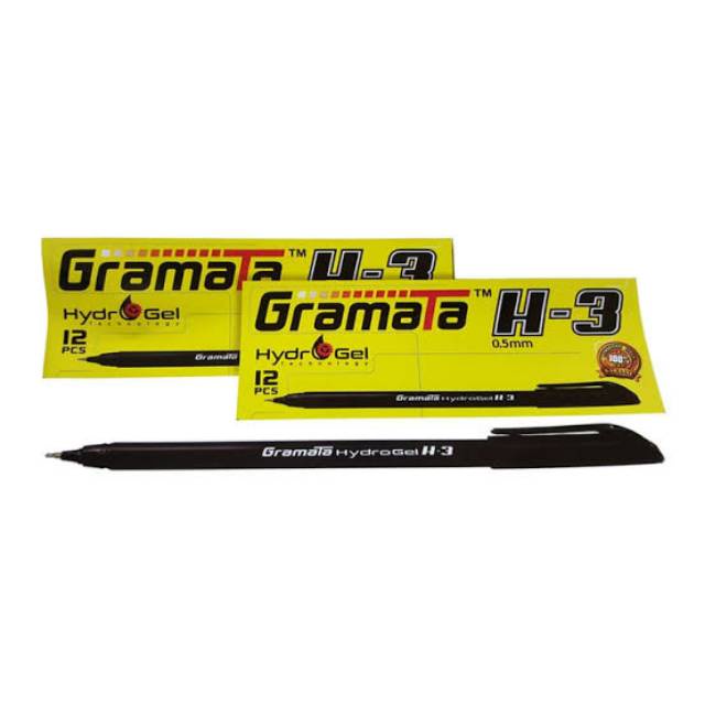 

Pulpen GRAMATA H-3 hydrogel 0.5mm 12pc